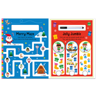 Festive Fun: A Play-and-Wipe Activity Book image number 2