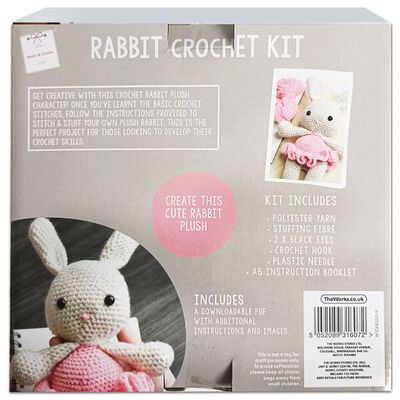 Rabbit Crochet Kit image number 2