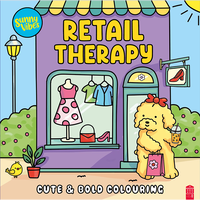 Retail Therapy Colouring Book