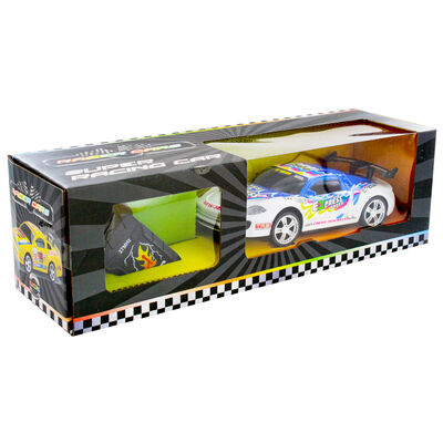 Remote Control Super Racing Car - White image number 1