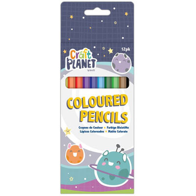 Colouring Pencils Pack of 12 image number 1