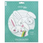 Colour Your Own Bunny Masks: Pack of 6 image number 1