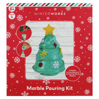 Christmas Tree Marble Pouring Kit