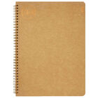 A5 Wiro Kraft Lined Notebook image number 1