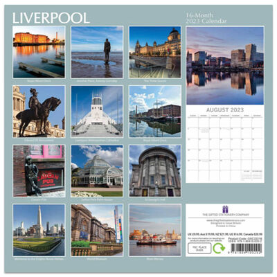Liverpool 2023 Square Calendar image number 3