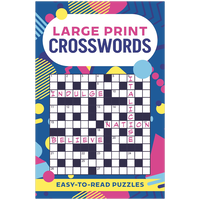 Large Print Crosswords