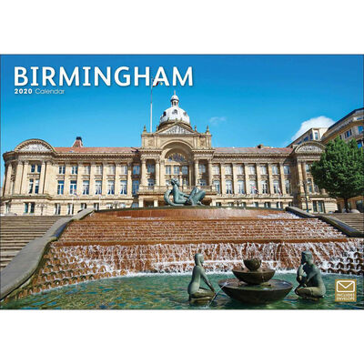 Birmingham 2020 A4 Wall Calendar image number 1