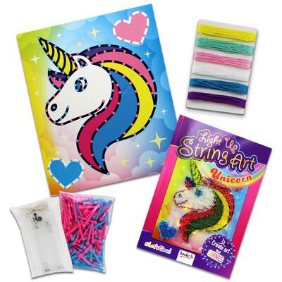 Light Up String Art: Unicorn image number 2