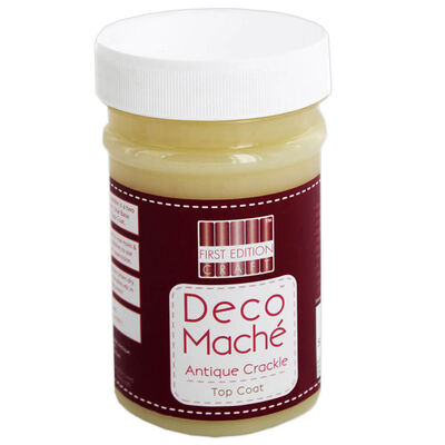 Deco Mache: Antique Crackle Top Coat 250ml image number 1