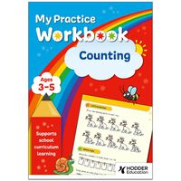 Counting: My Practice Workbook Ages 3-5