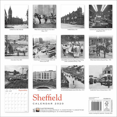 Sheffield Heritage 2020 Wall Calendar image number 3