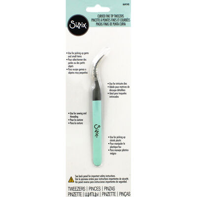 Sizzix Curved Fine Tip Tweezers image number 1