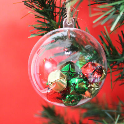 Mini Coloured Jingle Bells - 100 Pack image number 3