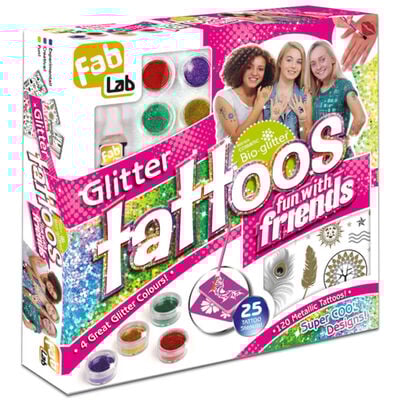FabLab Glitter Tattoos Fun with Friends image number 1