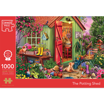 The Potting Shed 1000 Piece Jigsaw Puzzle image number 1