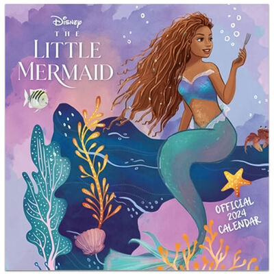 The Little Mermaid 2024 Calendar image number 1