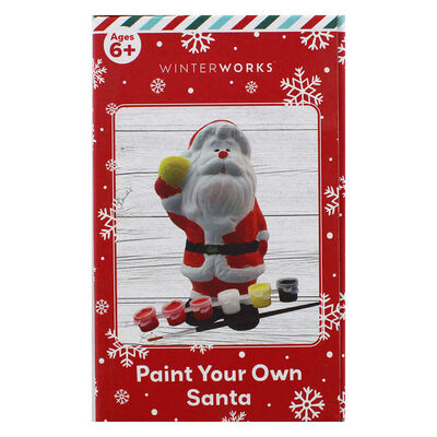 Paint Your Own Ceramic Santa image number 2