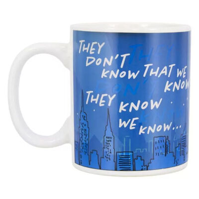 Friends They Don&rsquo;t Know Heat Changing Mug image number 3