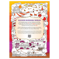 Vertical Worlds: Colouring Book