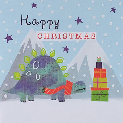 Dinosaur Christmas Cards: Pack Of 20 image number 3