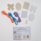 Make Your Own Wooden Cross Stitch Decorations: Pack of 3 image number 2