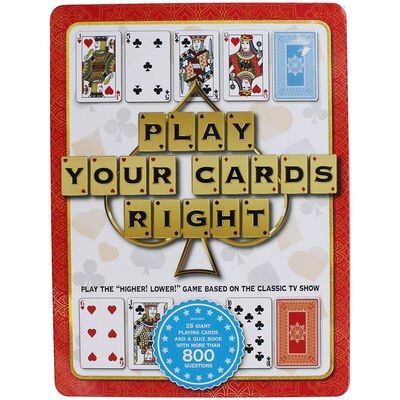 Play Your Cards Right Game Tin image number 1