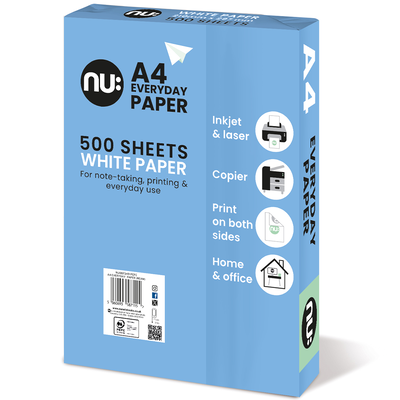 NU: Everyday A4 Copier Paper: 500 Sheets image number 3