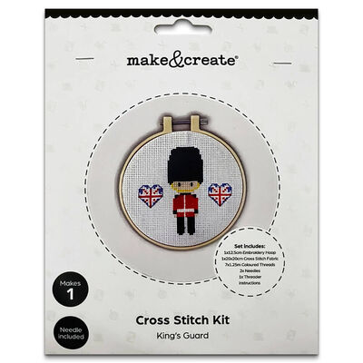Cross Stitch Kit: King's Guard image number 1