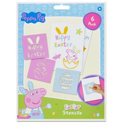 Peppa Pig Easter Stencil Set: Pack of 6 image number 1