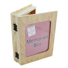 Wooden Memories Box: 14 x 20 x 4.5cm image number 1