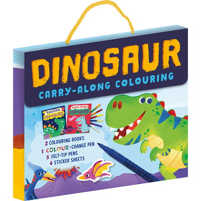 Dinosaur Carry Along Colouring image number 1