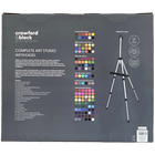 Crawford & Black Complete Art Studio with Easel: 200 Piece Set image number 2