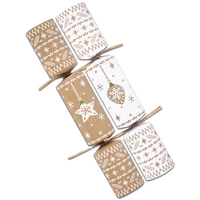 Eco-Friendly Christmas Crackers: Pack of 10 image number 2