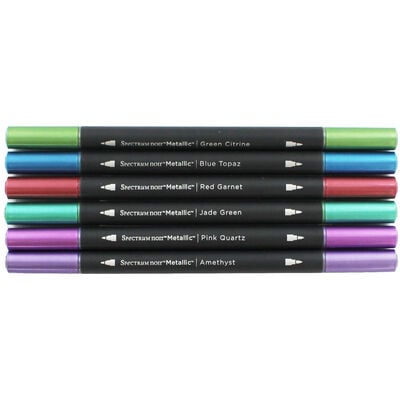 Spectrum Noir 6 Metallic Markers: Rare Minerals image number 3