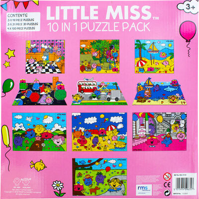 Little Miss 10-in-1 Jigsaw Puzzle Pack image number 3