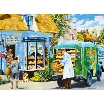 Village Bakery 500 Piece Jigsaw Puzzle image number 2