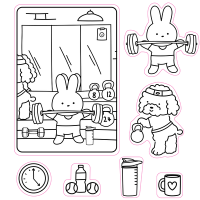 Max Relax Sticker Colouring Book image number 4