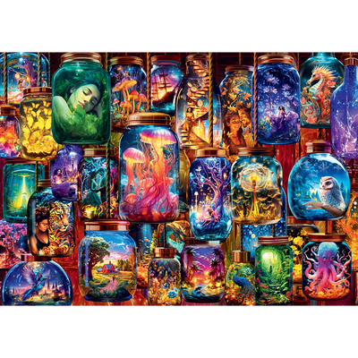 Dream Jars 500 Piece Jigsaw Puzzle image number 2