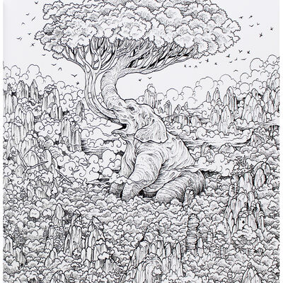 Geomorphia Extreme Colouring image number 3