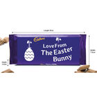 Cadbury Dairy Milk Chocolate Bar 110g &ndash; Love From The Easter Bunny image number 2