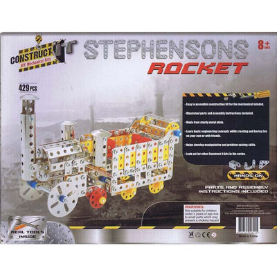 Metal Rocket Model Kit: 429 Pieces image number 3
