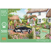 The Cottage Cat 500 Piece Jigsaw Puzzle