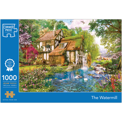 The Watermill 1000 Piece Jigsaw Puzzle image number 1