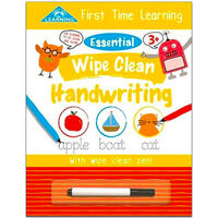 First Time Learning: Wipe Clean Handwriting