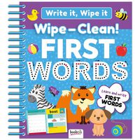 Wipe-Clean! First Words