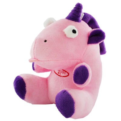 Snuggly Pink Unicorn with Magical Sound Effect image number 3