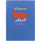 A5 Dream Big Start Small Casebound Notebook image number 1