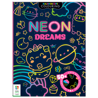 Kaleidoscope Colouring Neon Dreams
