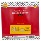 Paint Your Own Wooden Woodland Scene image number 3