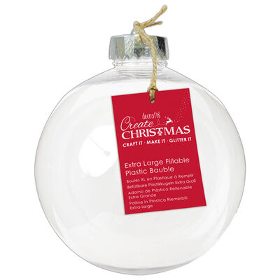 Fill Your Own Round Shaped Extra Large Bauble image number 1